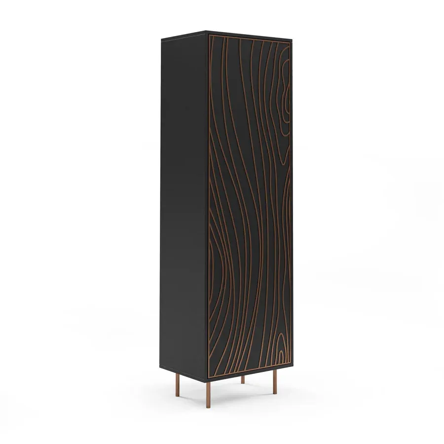 Vitrina Tivaro 200x60cm, Materijal: Laminirana ploča - Čakovec