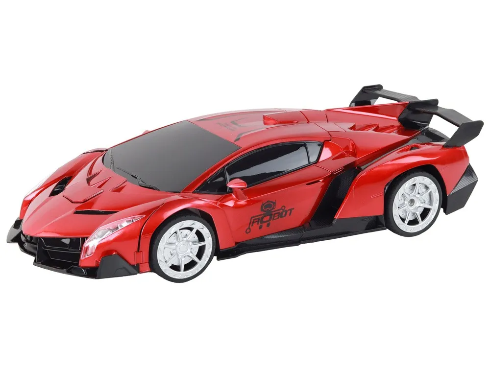 auto na daljinsko upravljanje robot transformation r/c 1:10- crveni - slika 6