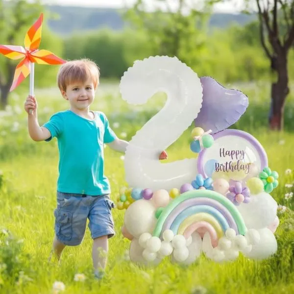 luk od 60 balona - counting - uz odabir brojeva od 1 do 9 - slika 7