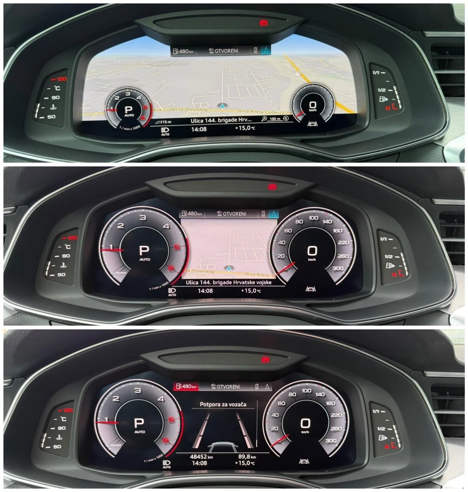 audi a6 40 tdi s-tronic s-line °virtual°alcantara°matrix°kamera°alu 20 - slika 16