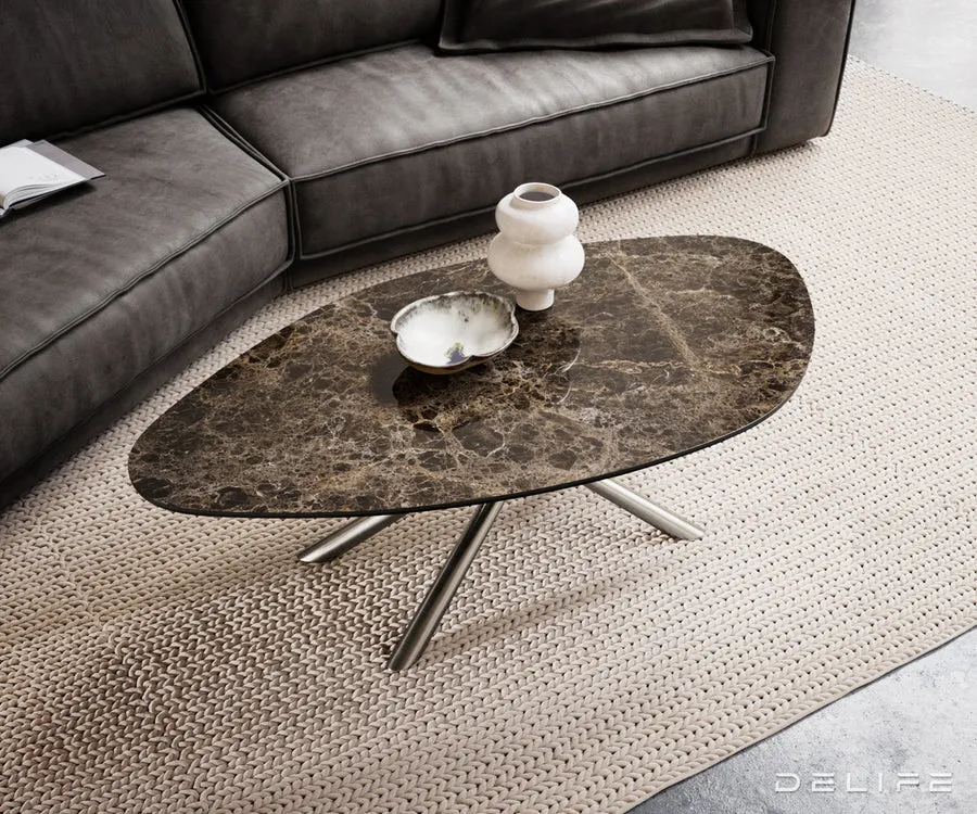 klub stolić edge 140x76cm, materijal: keramika emperador - slika 4