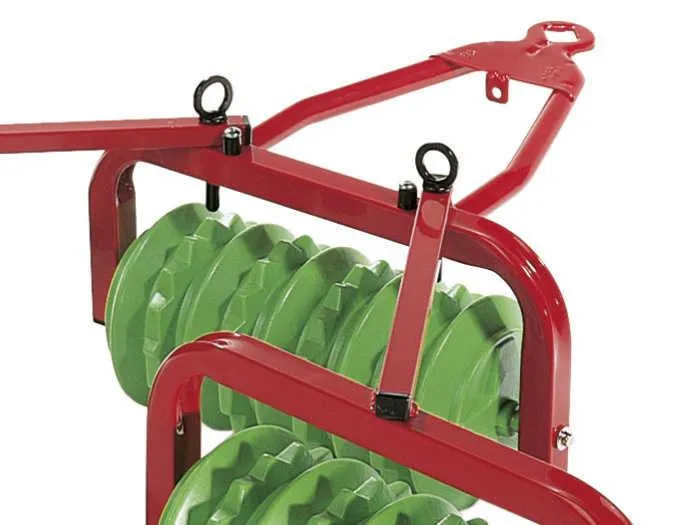 rolly toys priključak tanjurača za traktore na pedale - slika 2