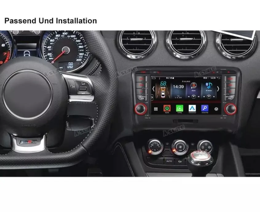 audi tt original android 10.0 multimedija parking kamera - slika 3
