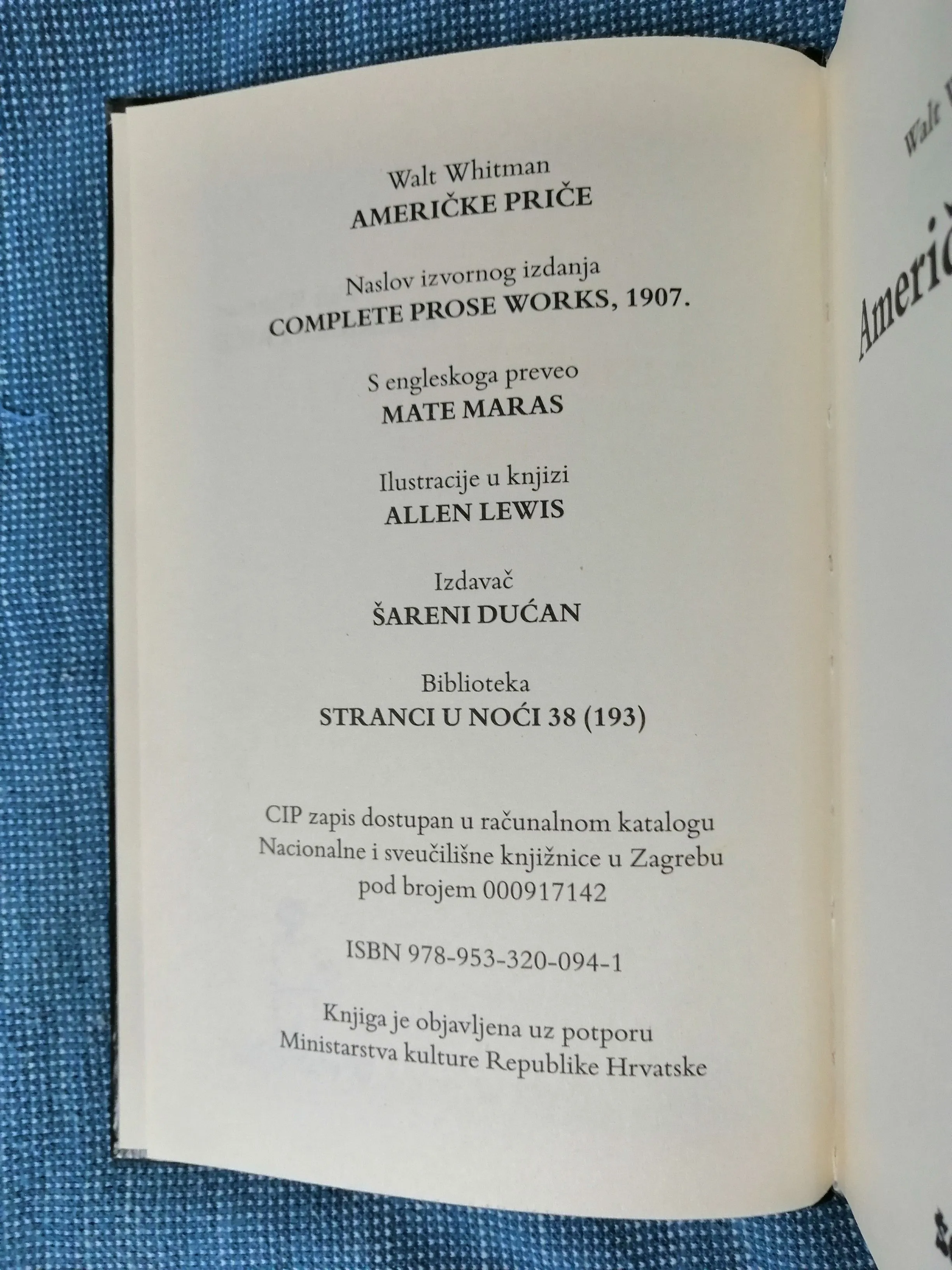 walt whitman – američke priče [b121] - slika 3