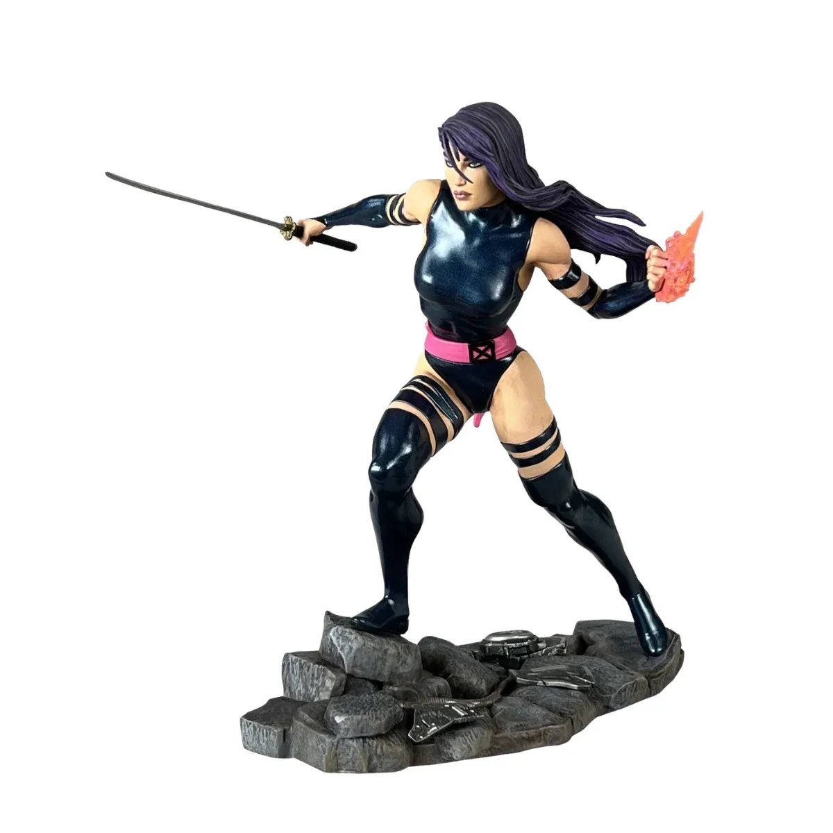 diamond select marvel gallery: psylocke (comic) figura, 25cm - slika 3
