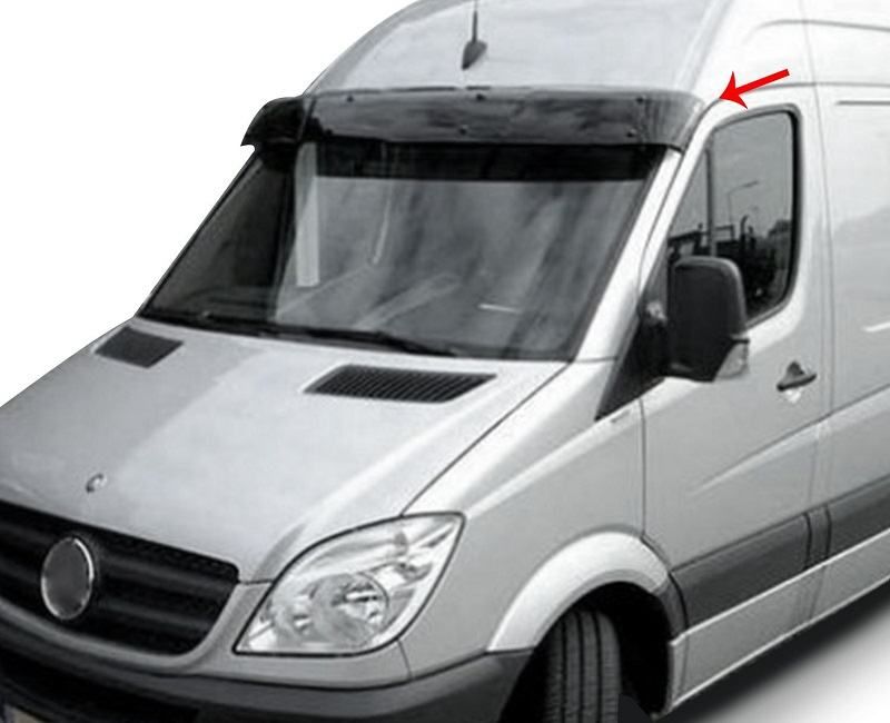 zaštitna blenda od sunca-suncobran za mb sprinter w906 - slika 2