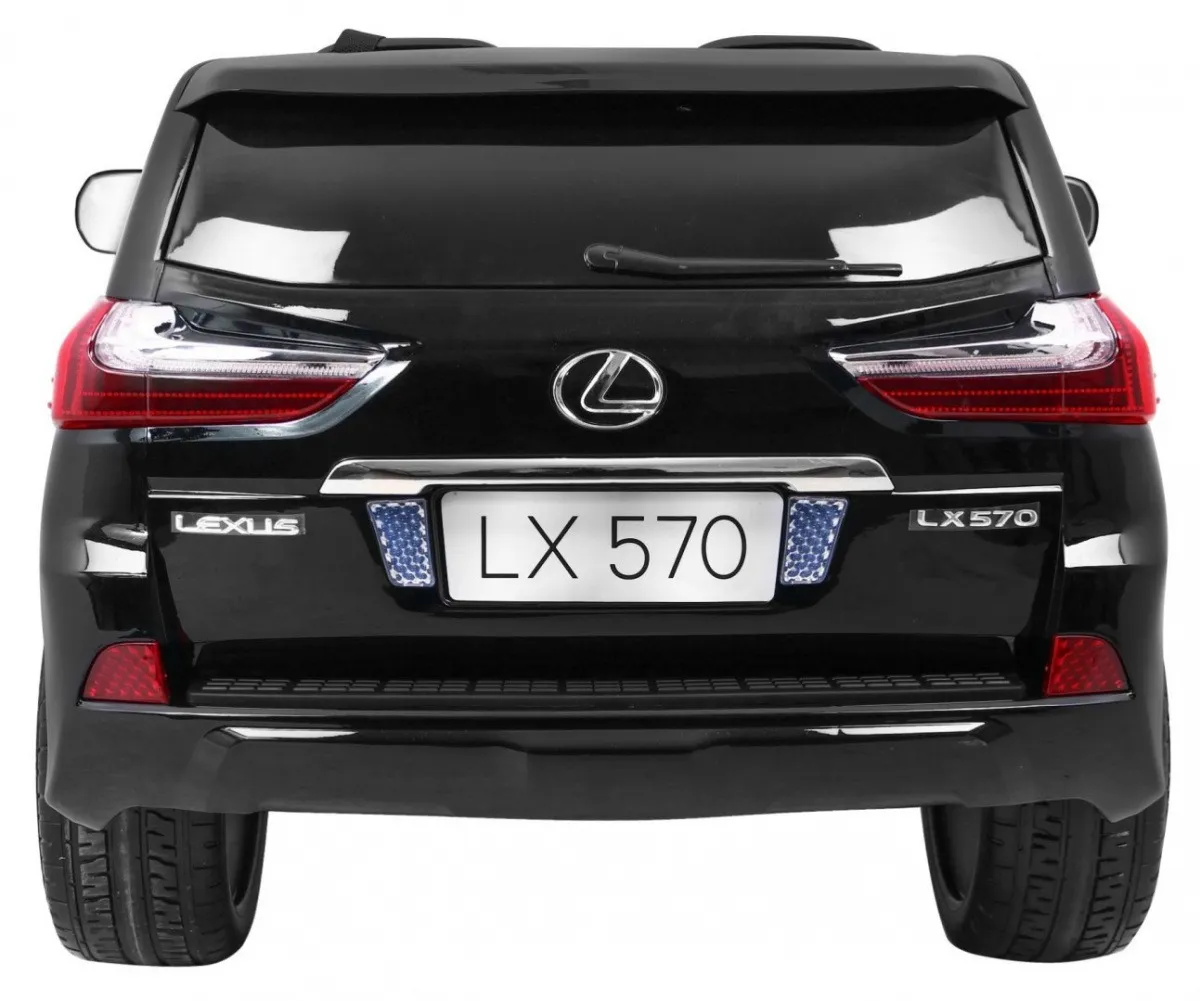 licencirani auto na akumulator lexus lx570 4x4 - dvosjed - crni - slika 6