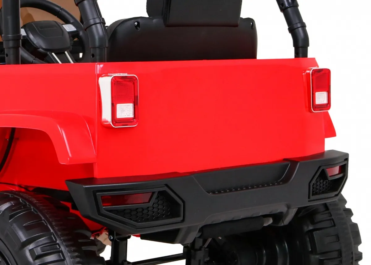 auto na akumulator jeep all terrain - crveni - slika 11