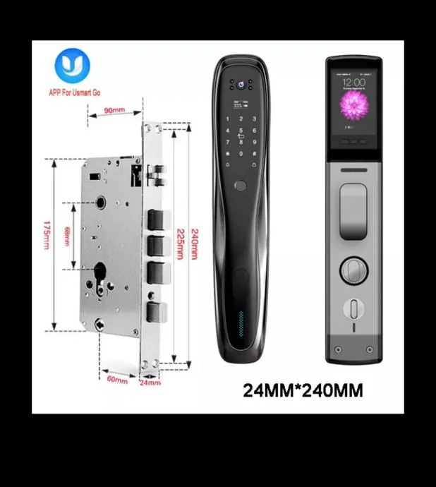pametna brava wifi otisak prsta kamera - slika 2