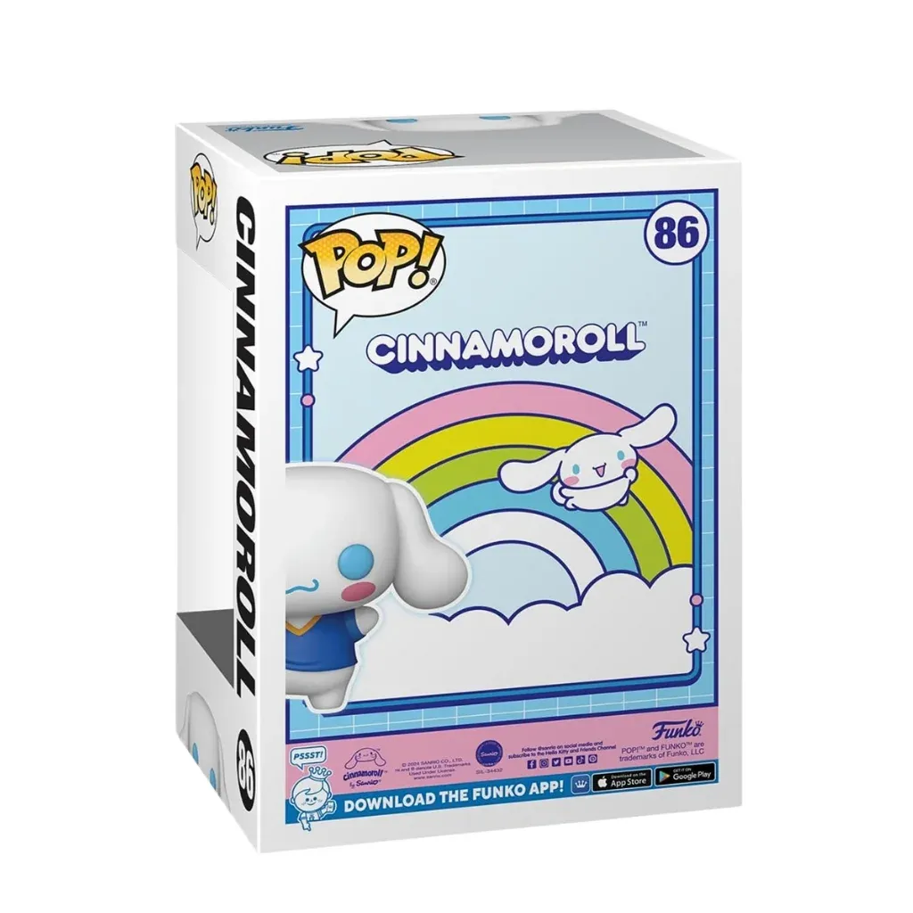 funko pop! sanrio hello kitty cinnamoroll with soccer ball flocked 86 - slika 2