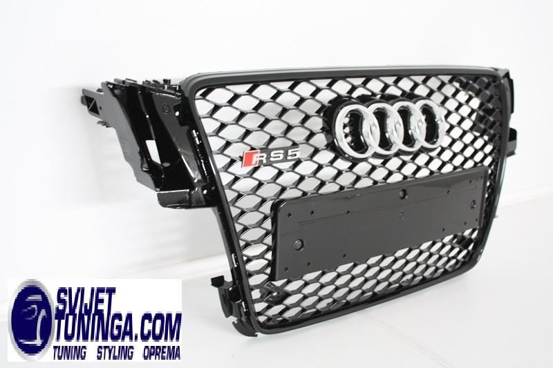 prednja maska za audi a5 od 2007 god. - s5 - rs5 dizajn-razne izvedbe - slika 3