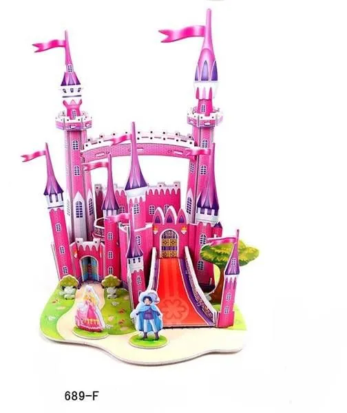 (12 kom) 3d mini puzzle razni modeli dostupni - slika 9
