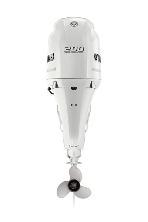 yamaha f200 xca bijela - slika 4