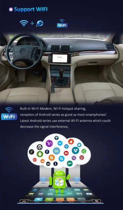 bmw e39 m5 original android 10.0 + parking kamera - slika 6