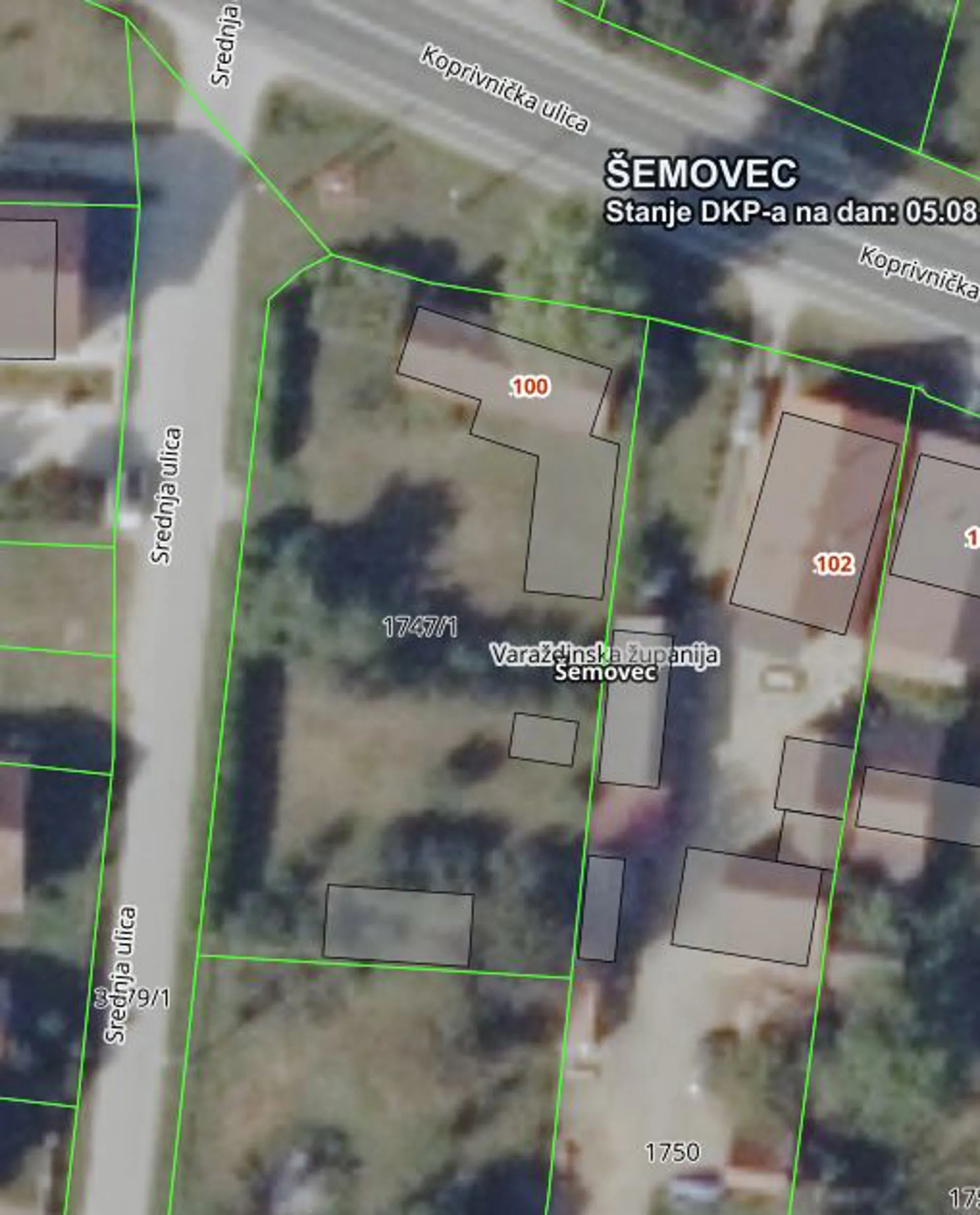 građevinsko zemljište šemovec 1322 m2 (49x27m) s objektom 249 m2 - slika 2