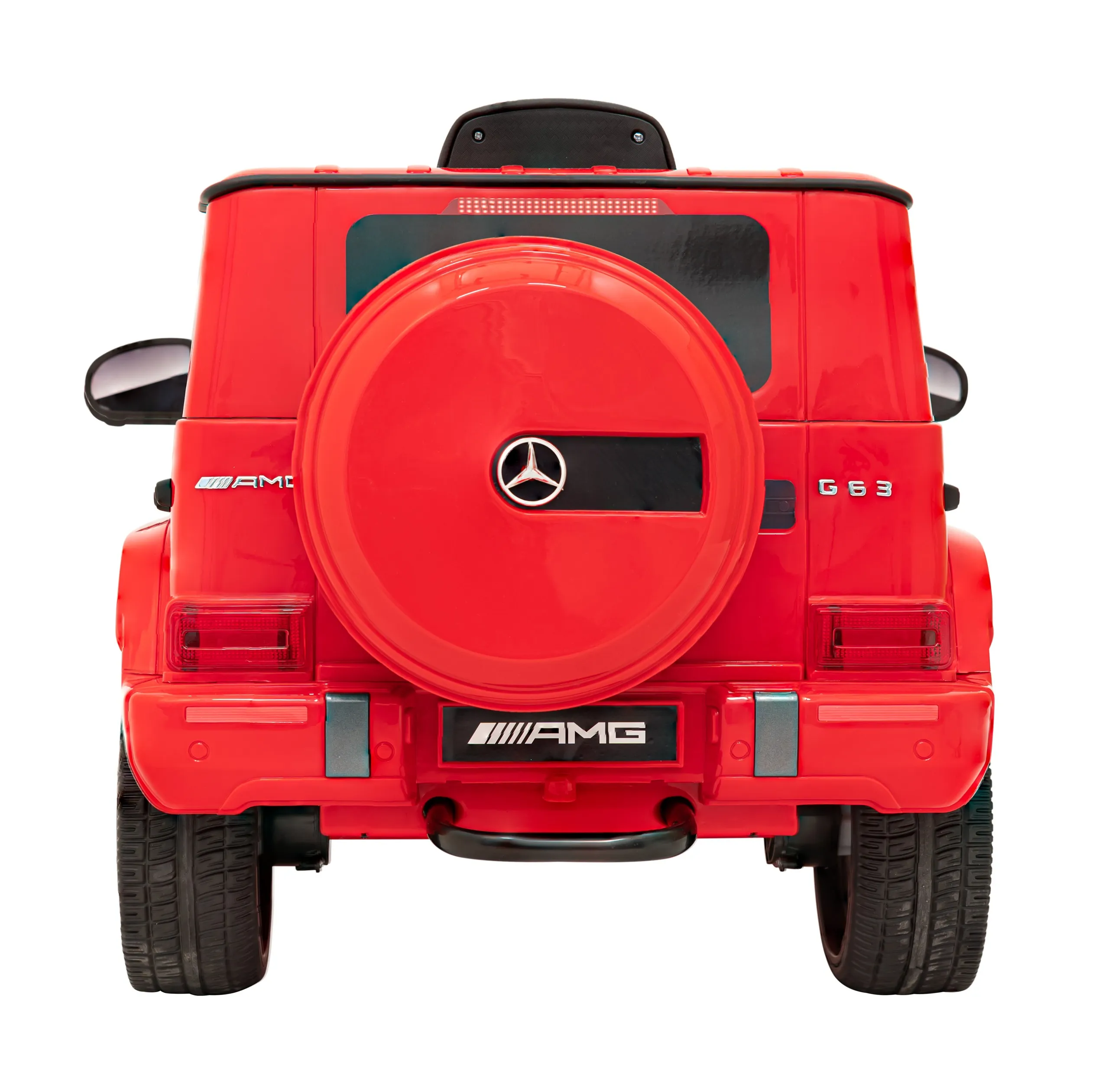 licencirani auto na akumultor mercedes g63 - crveni - slika 4