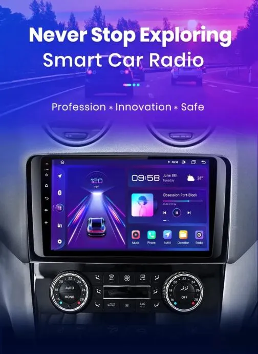 mercedes ml gl w164 x164 original android multimedija parking kamera - slika 8