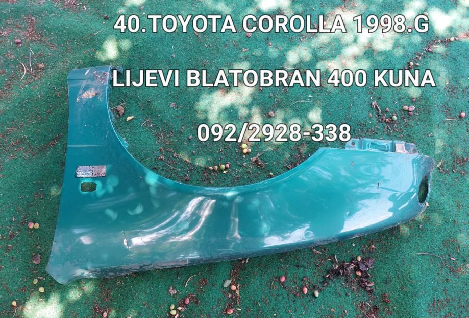 Toyota Corolla 1998.g lijevi blatobran - Hrvatski Leskovac, Zagreb