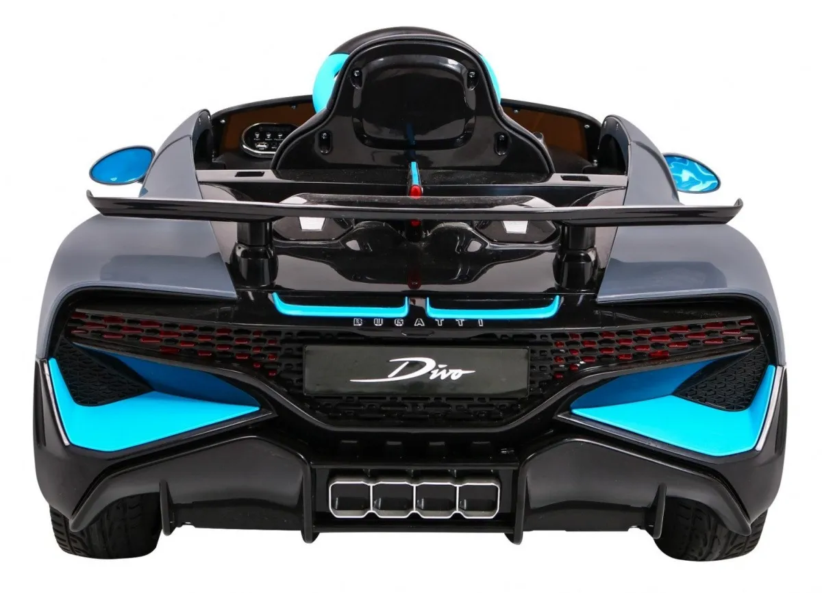 licencirani auto na akumulator bugatti divo - sivi - slika 2