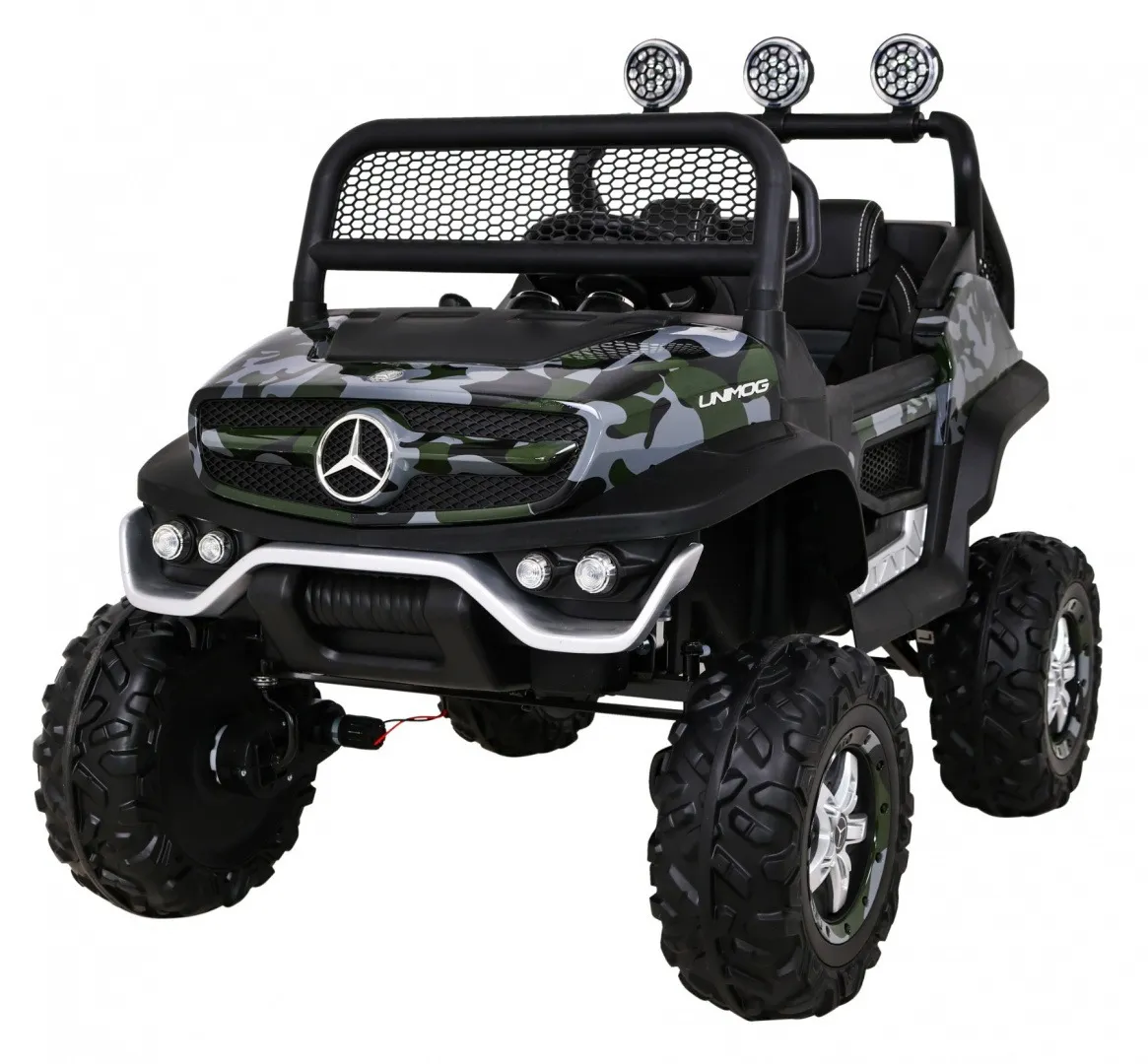 Licencirani auto na akumultor Mercedes BENZ UNIMOG S - moro - Mursko Središće