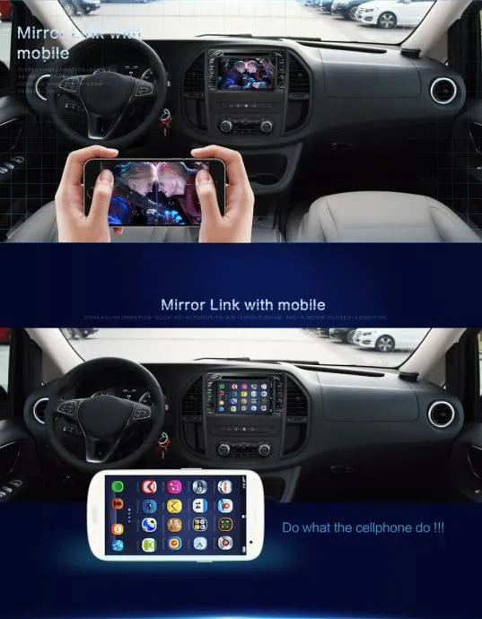mercedes w168 w209 android original navigacija multimedija - slika 17