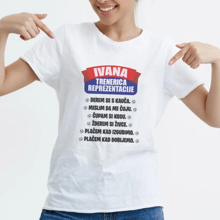 navijačka majica – trener/ica reprezentacije - slika 2