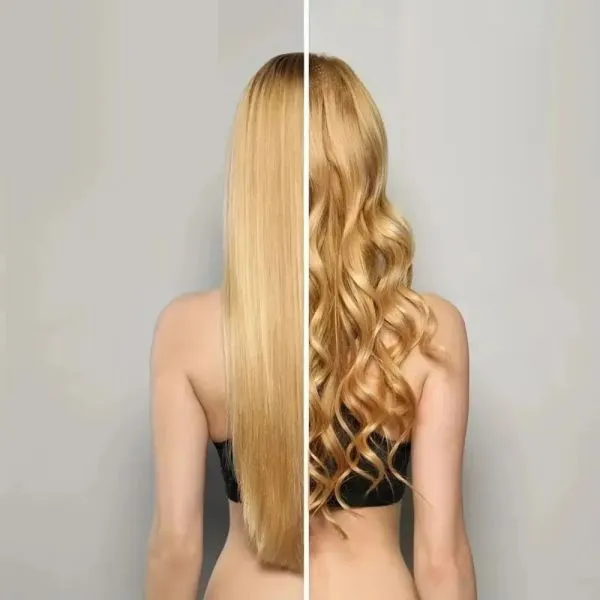 satenska spužva za kovrčanje kose - heatless curls - slika 8