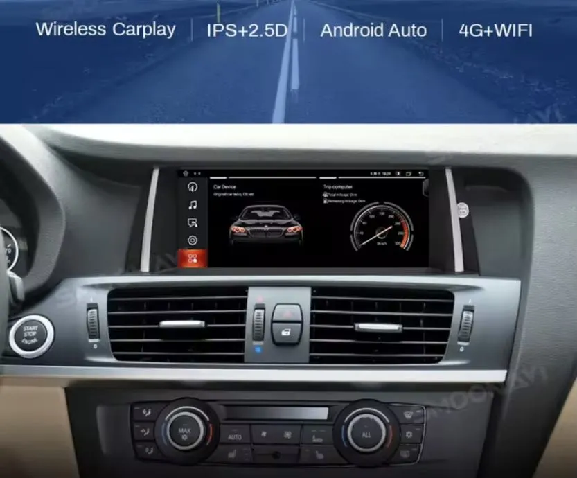 original multimedija za bmw x3 f25 x4 f26 android carplay kamera ekran - slika 9