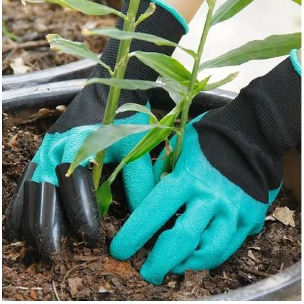 vrtlarske rukavice s 4 kandže za kopanje garden & greenhouse - slika 3
