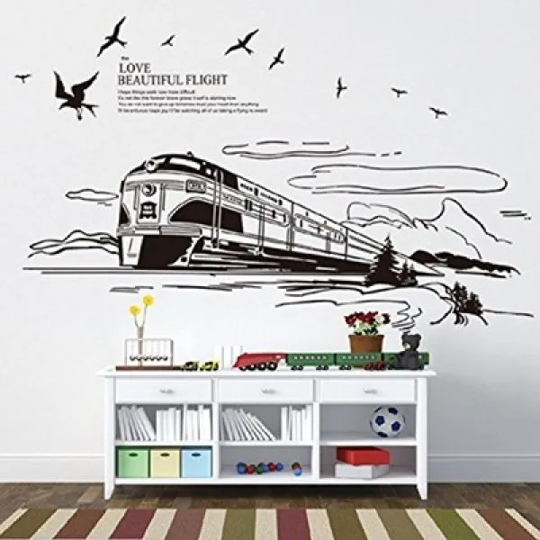 Zidna naljepnica - Train - Zagreb, Novi Zagreb - istok