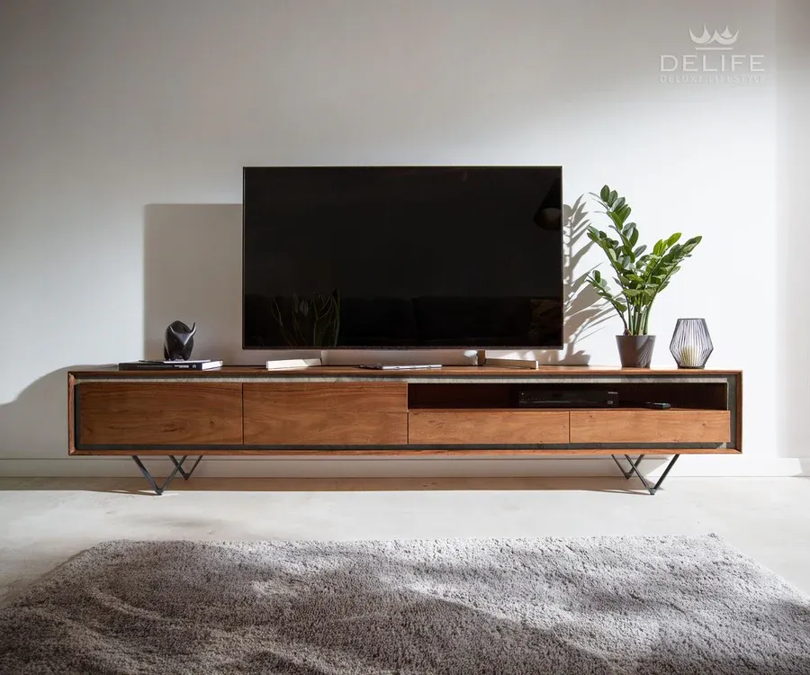 komoda stonegrace 240cm, materijal: bagrem - slika 2