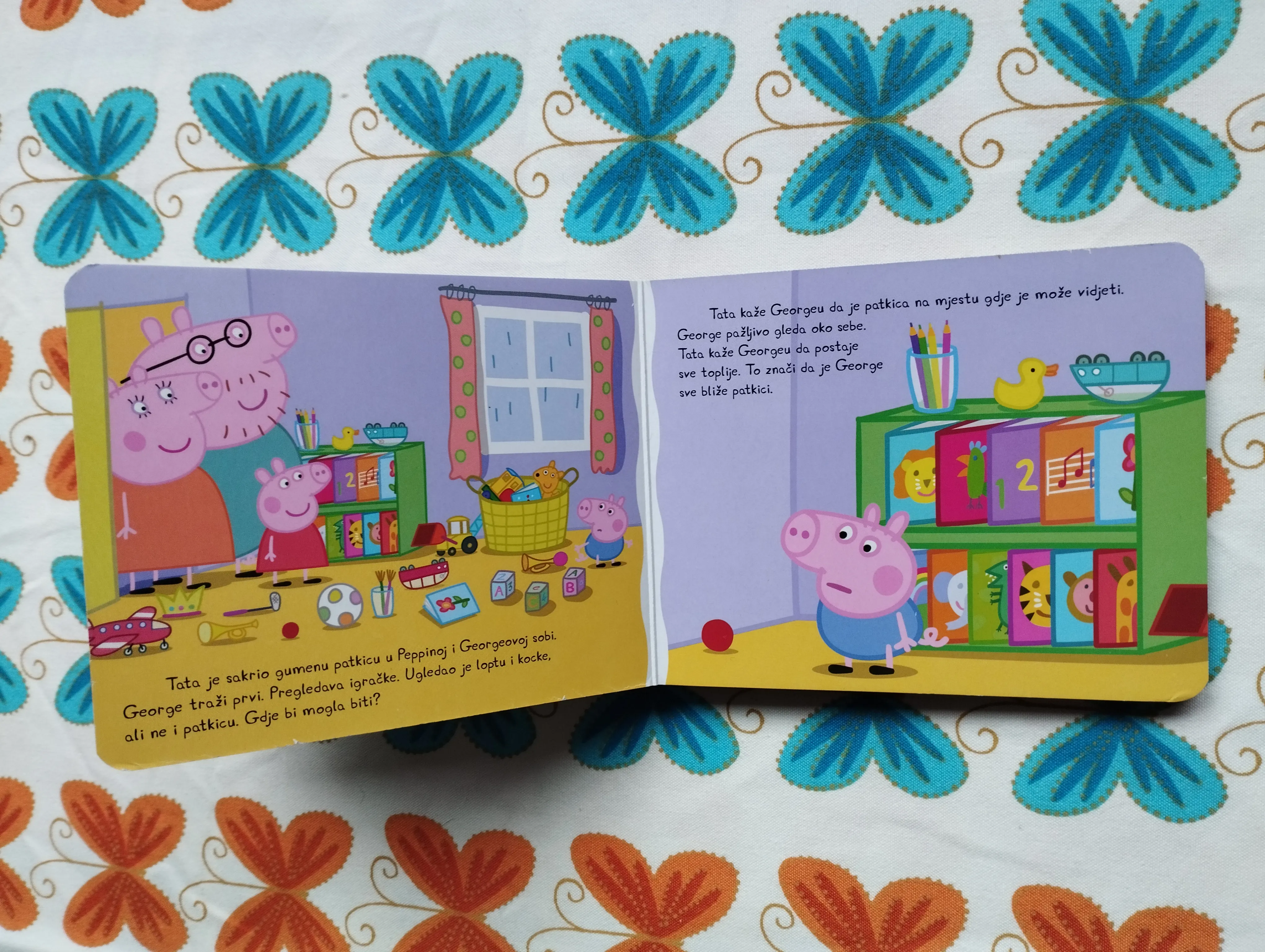 peppa pig - pričaj mi priču - igra kišnog dana - slika 6