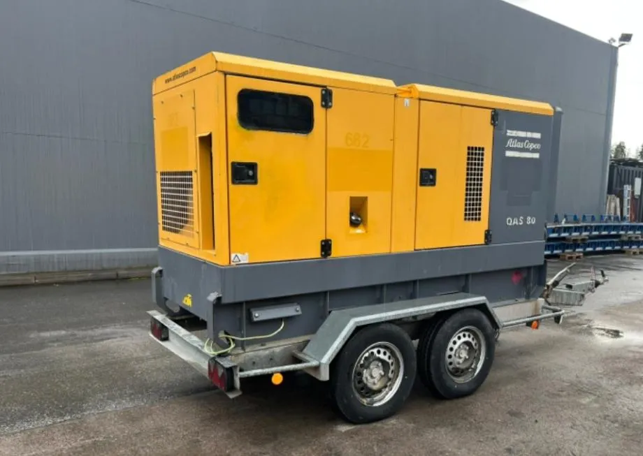 atlas copco qas80 agregat - na prikolici - slika 2