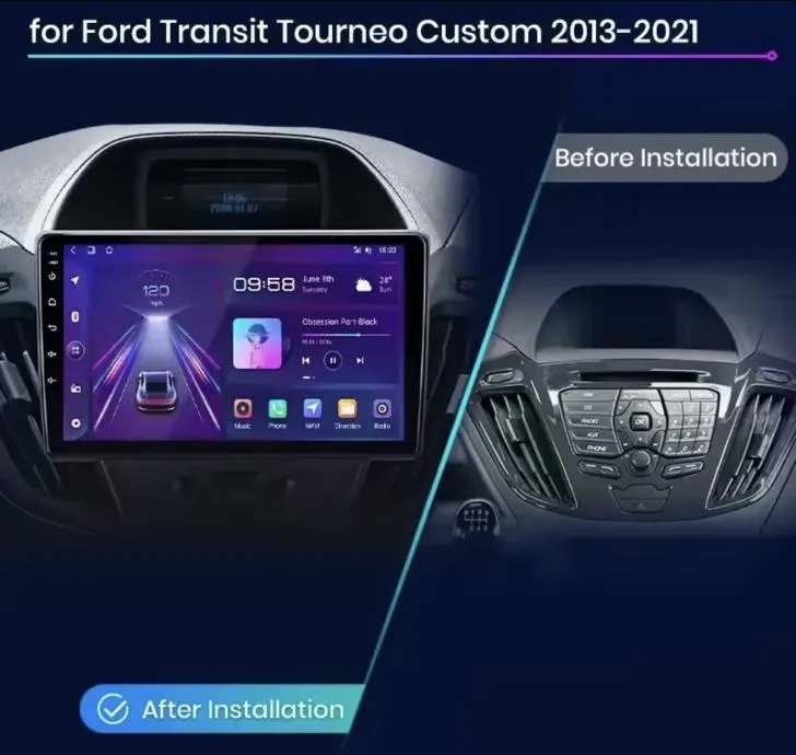 ford transit tourneo 2013-2021 original multimedija navigacija android - slika 3
