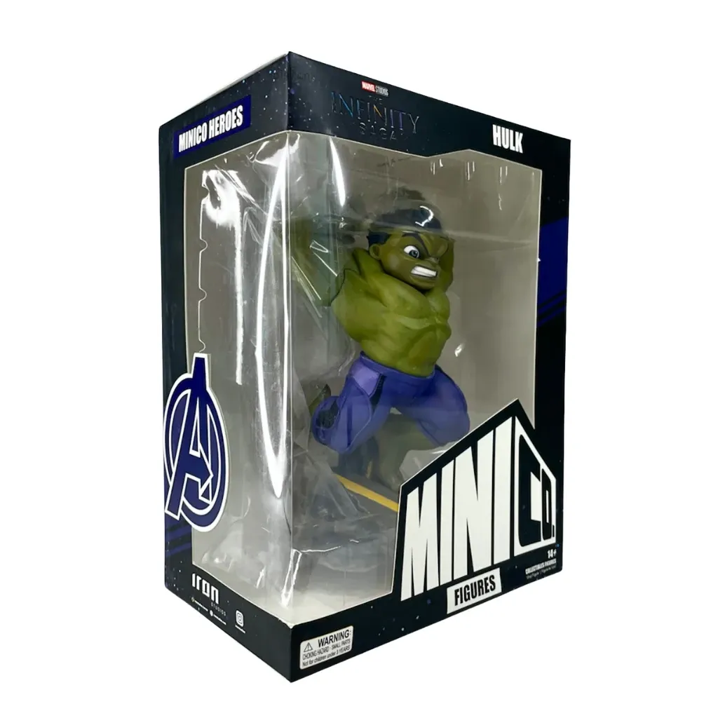 iron studios minico: the infinity saga – hulk figura, 23cm - slika 12