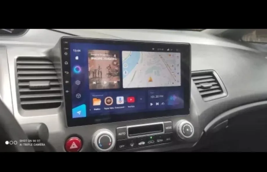 honda civic 8 2005 - 2012 2din radio multimedija gps karte europe wifi - slika 3