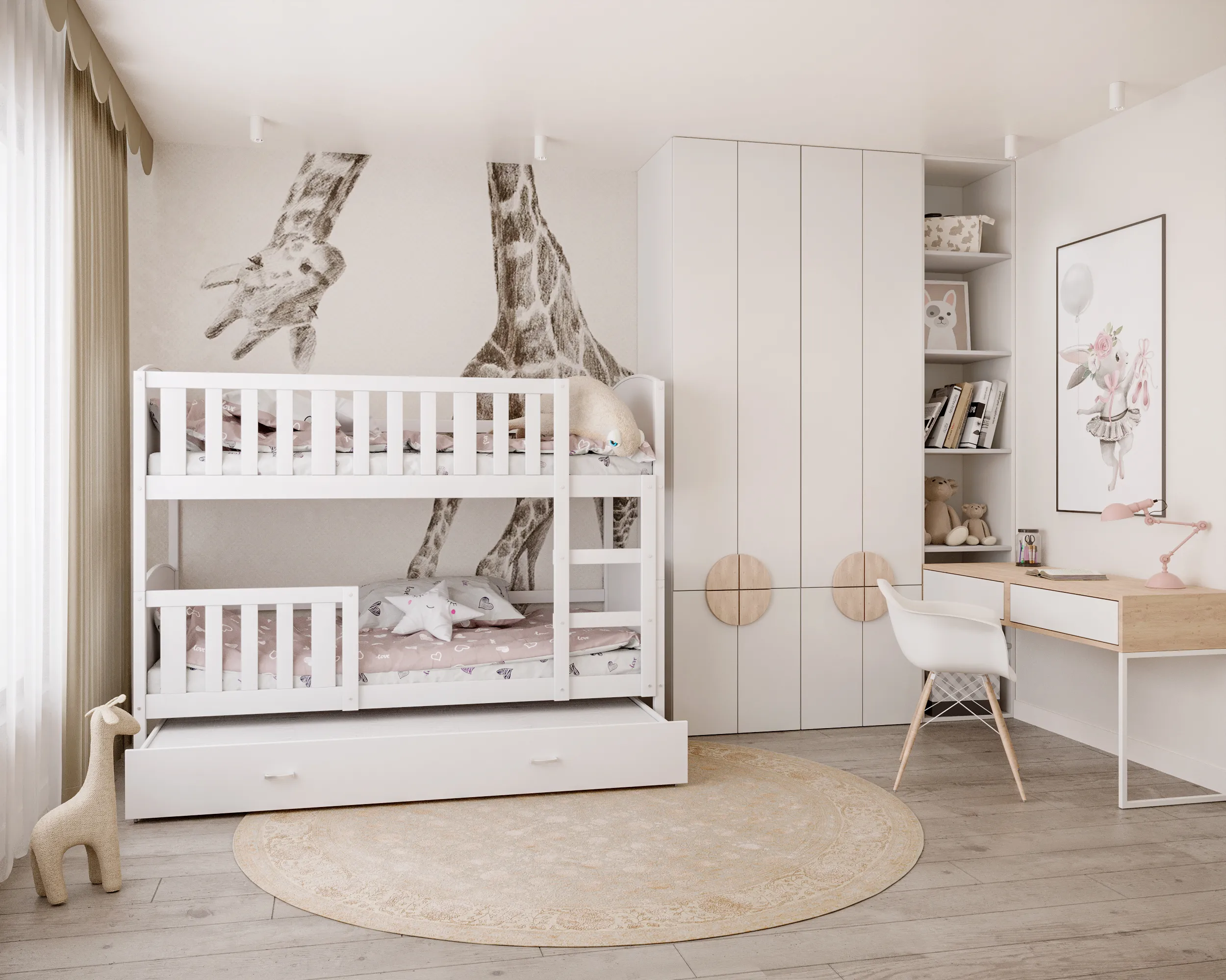 tami 3 krevet na kat s tri ležaja – 200×90 - slika 3
