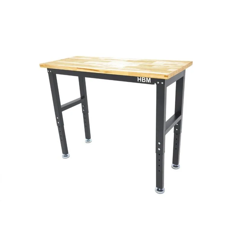 stol profesionalni sa drvenom pločom 122 cm - slika 2