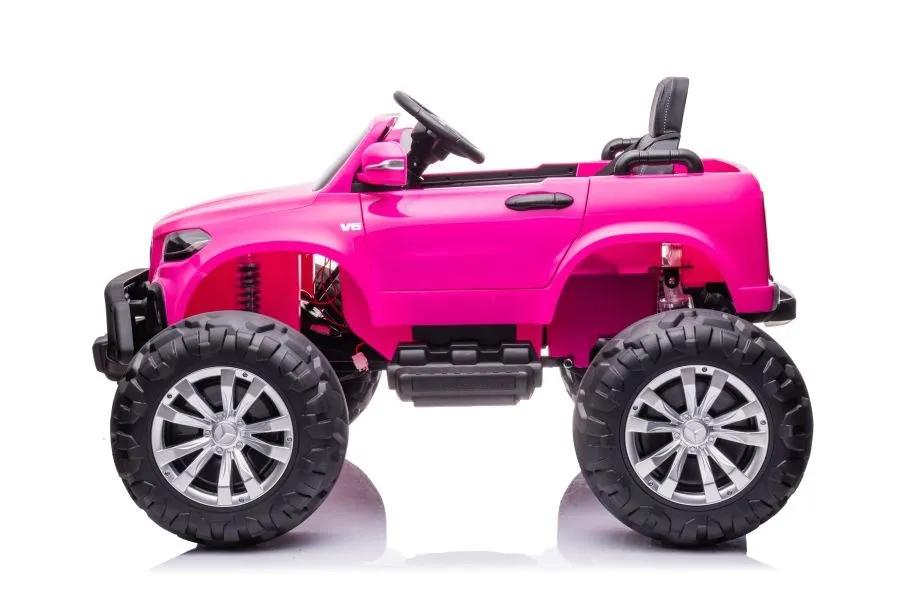 licencirani auto na akumulator mercedes dk-mt950 4x4 - rozi - slika 3