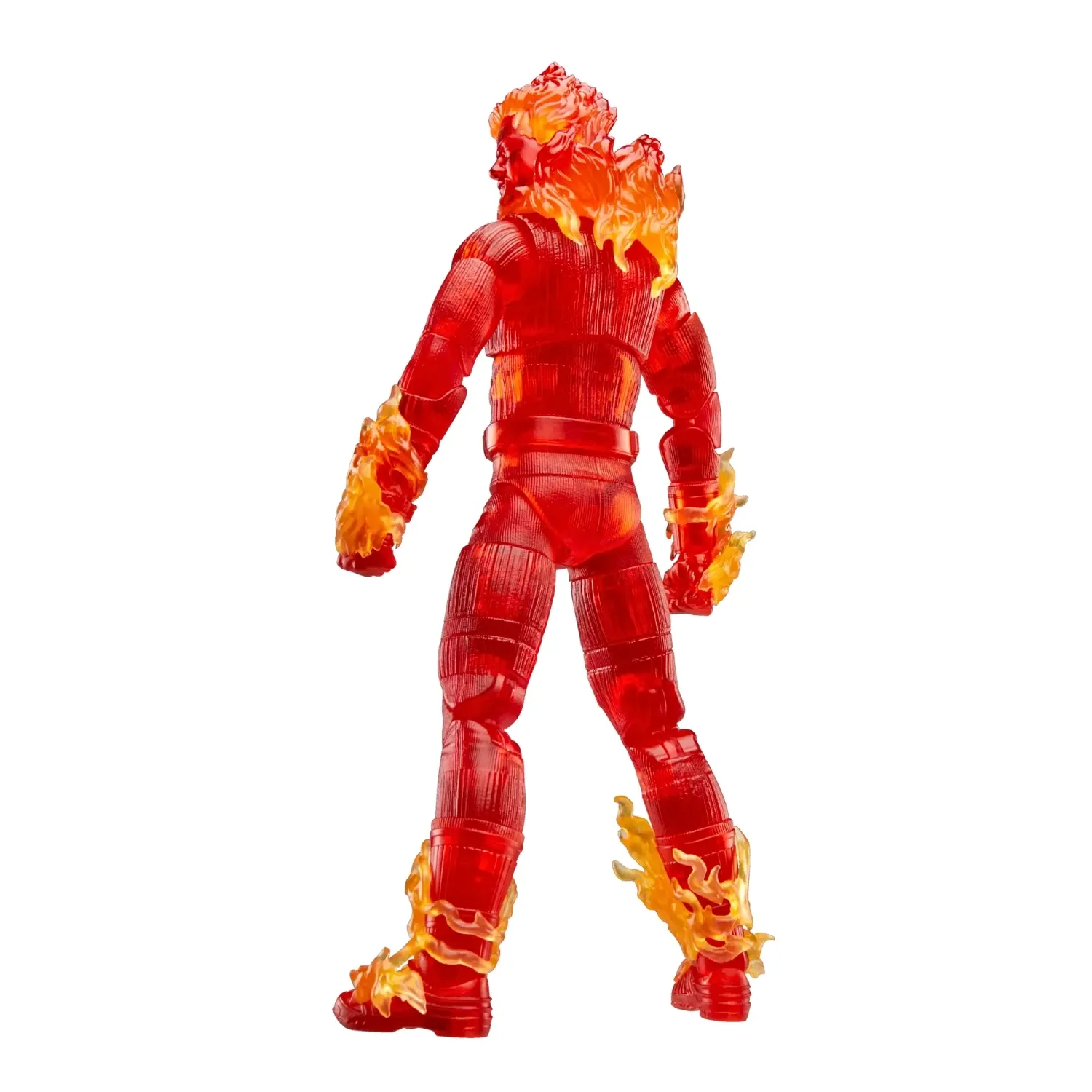 marvel legends series: the fantastic 4 – human torch figura, 15cm - slika 6