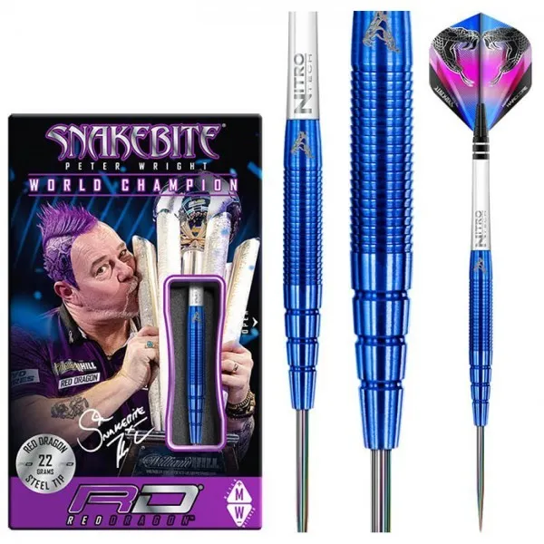 peter wright snakebite blue pl15 90% 22g - slika 3