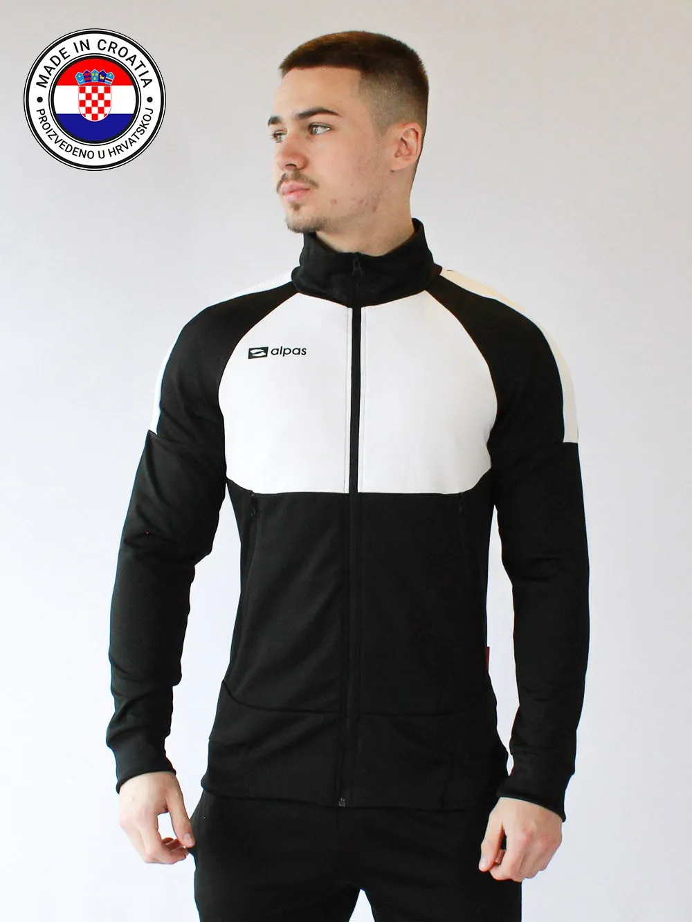 alpas premium svečana trenirka -bijela - slika 1