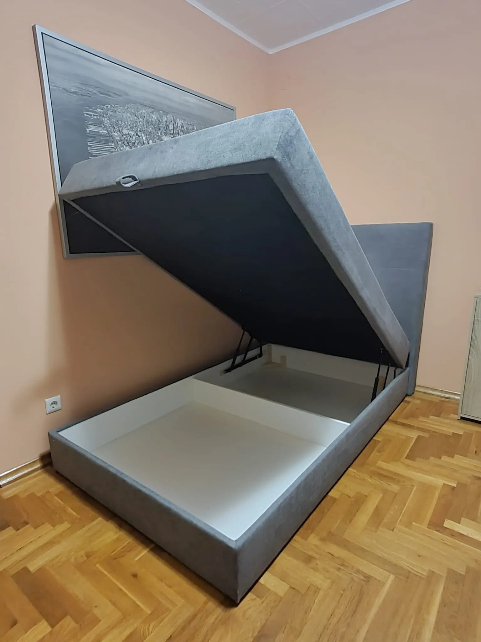 boxspring krevet 120x200x57 - slika 3