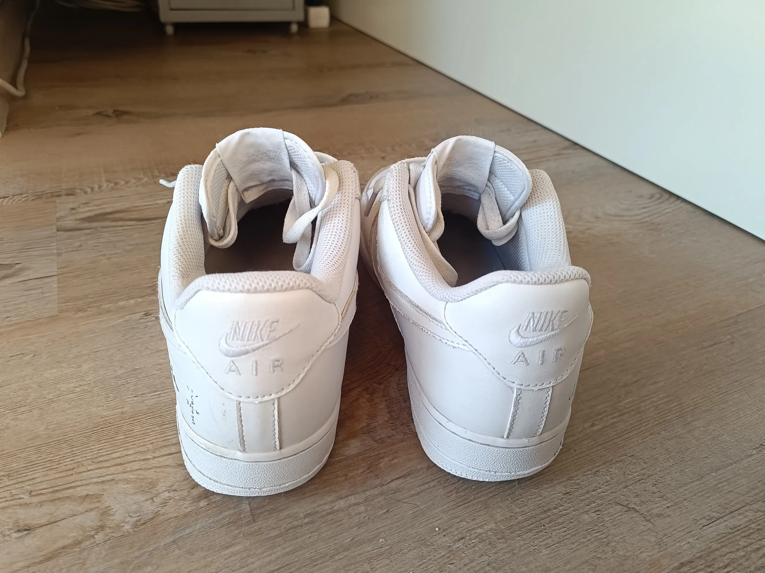 nike air force 1 white - muške, vel. (45), original kutija - slika 6