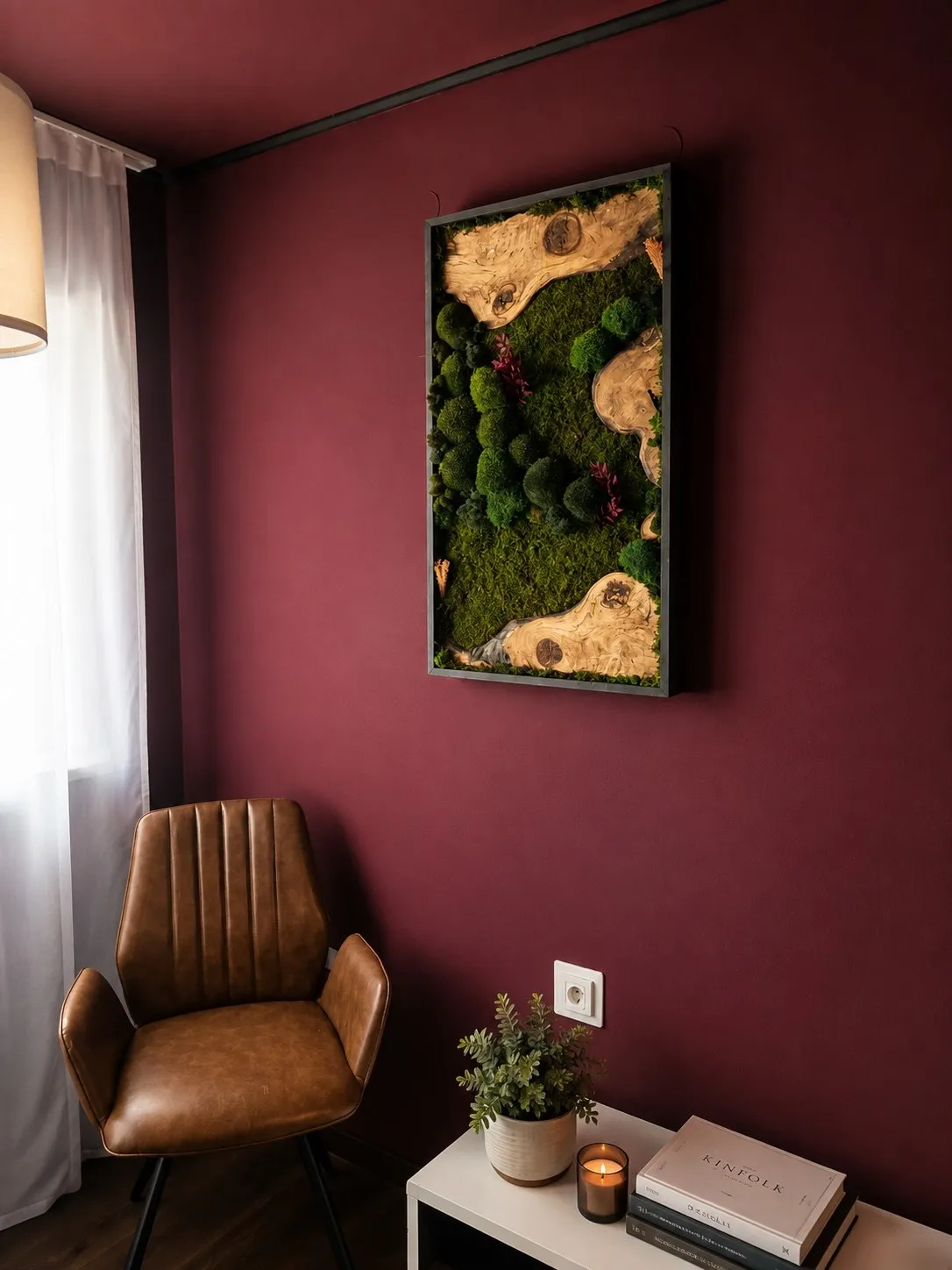 umjetnička slika od prirodnih materijala - slika 3