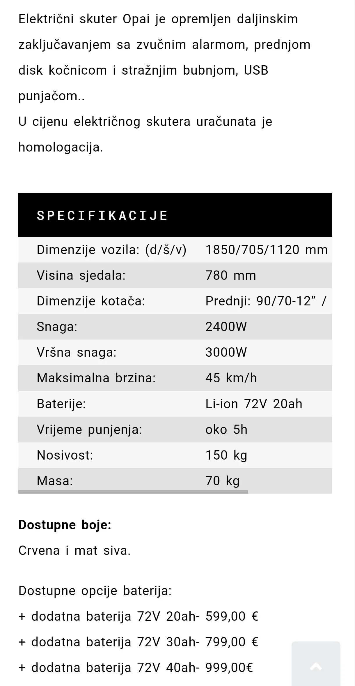 električni skuter-moped 50 ccm, izvrsno stanje, baterija ko nova ! - slika 4