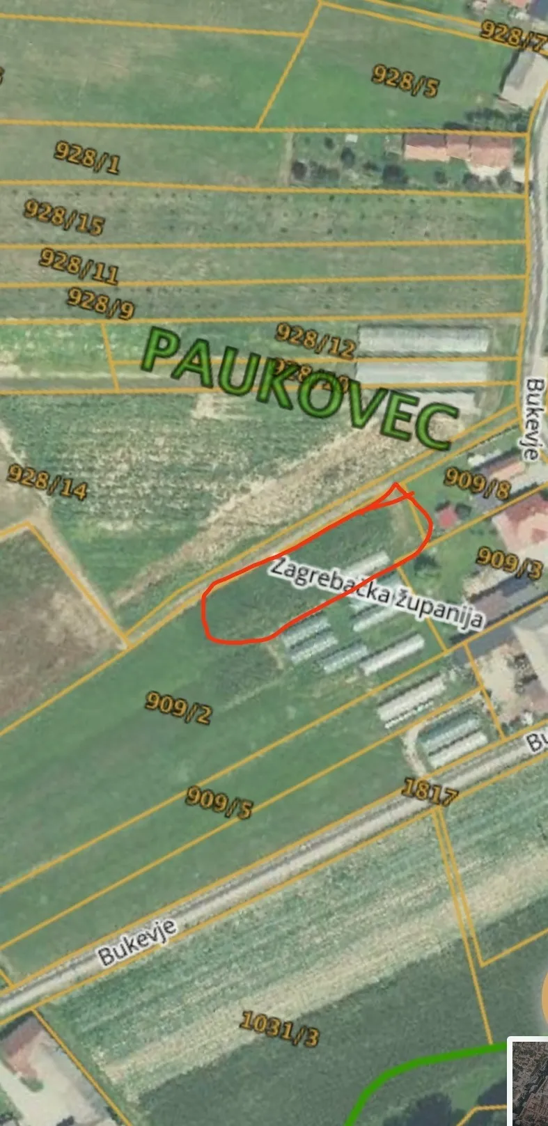 poljoprivredno zemljište bukevje - slika 2
