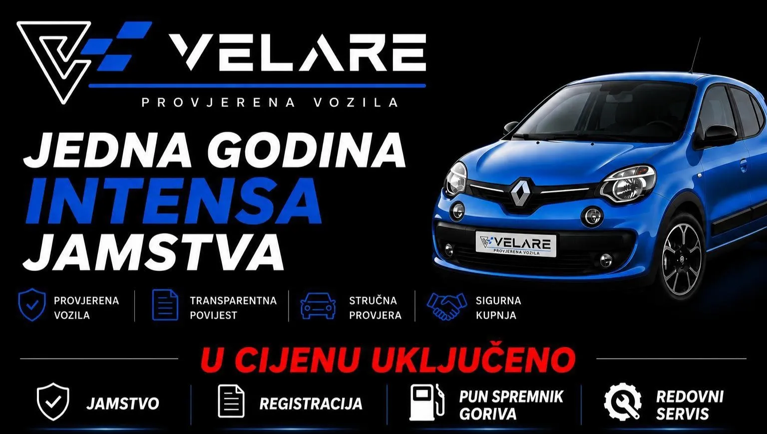 renault twingo 1.0 dynamique, servisna, jamstvo, reg. 1 godinu - slika 18