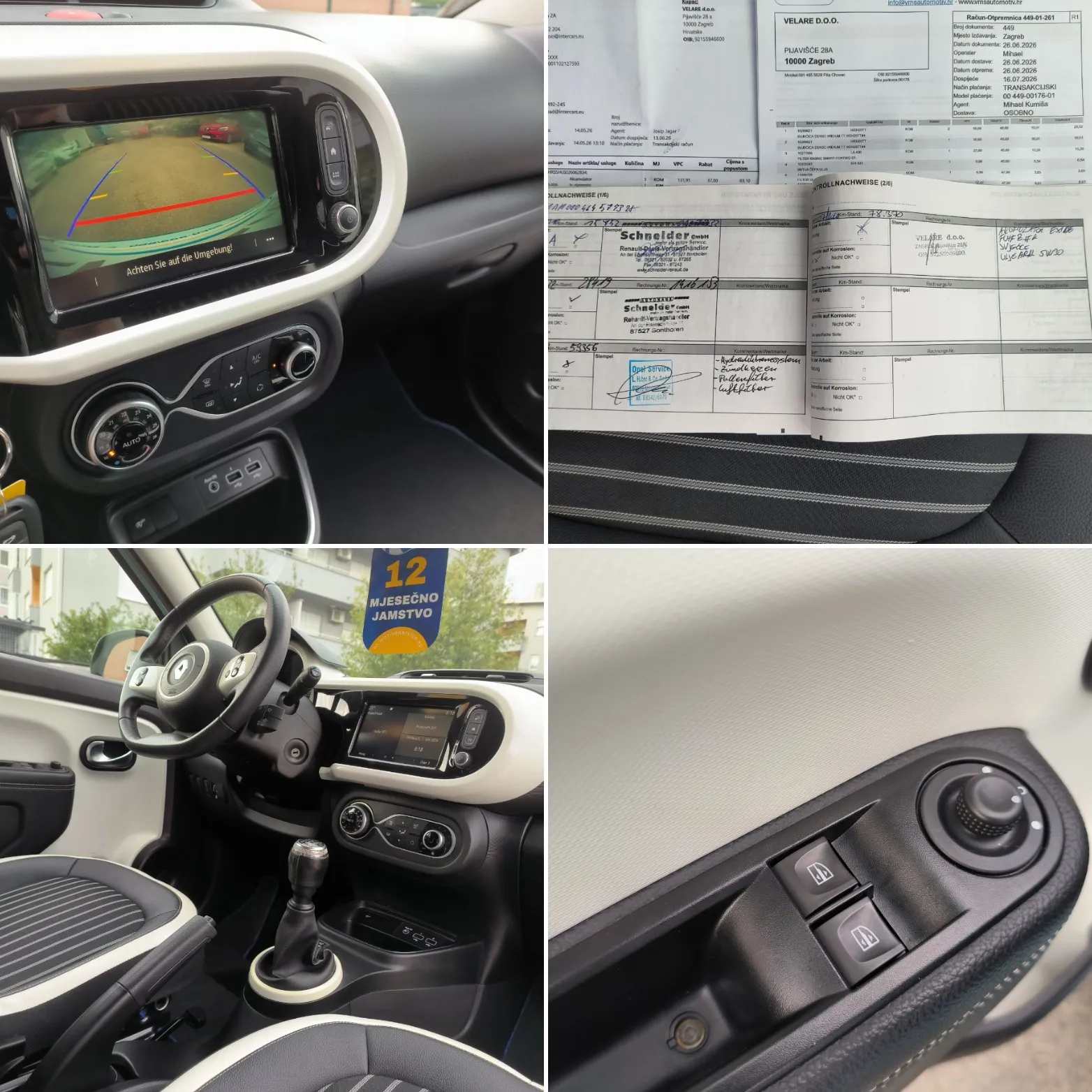 renault twingo 1.0 intens, servisna, jamstvo, reg. 1 godinu - slika 17