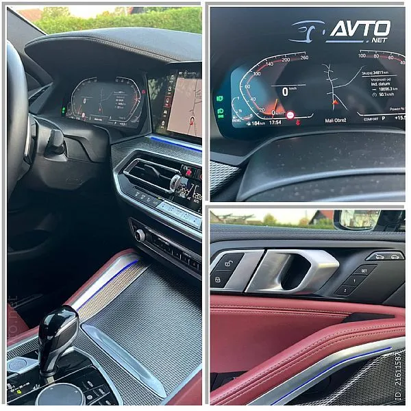 bmw serije x6: xdrive30d-1 vlasnik-34700 km-kam-odlično - slika 17